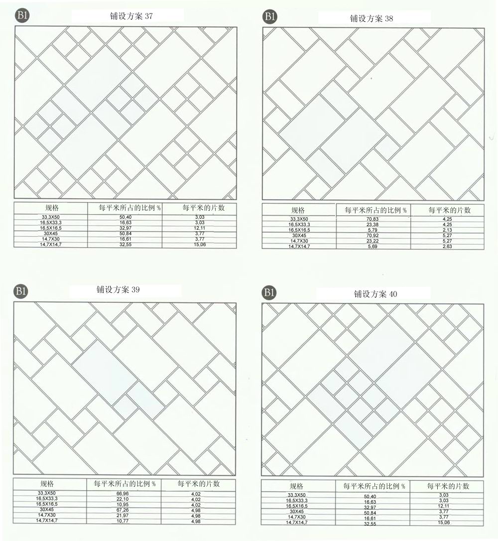 香蕉APP直播陶设计师常用80种瓷砖铺设方案
