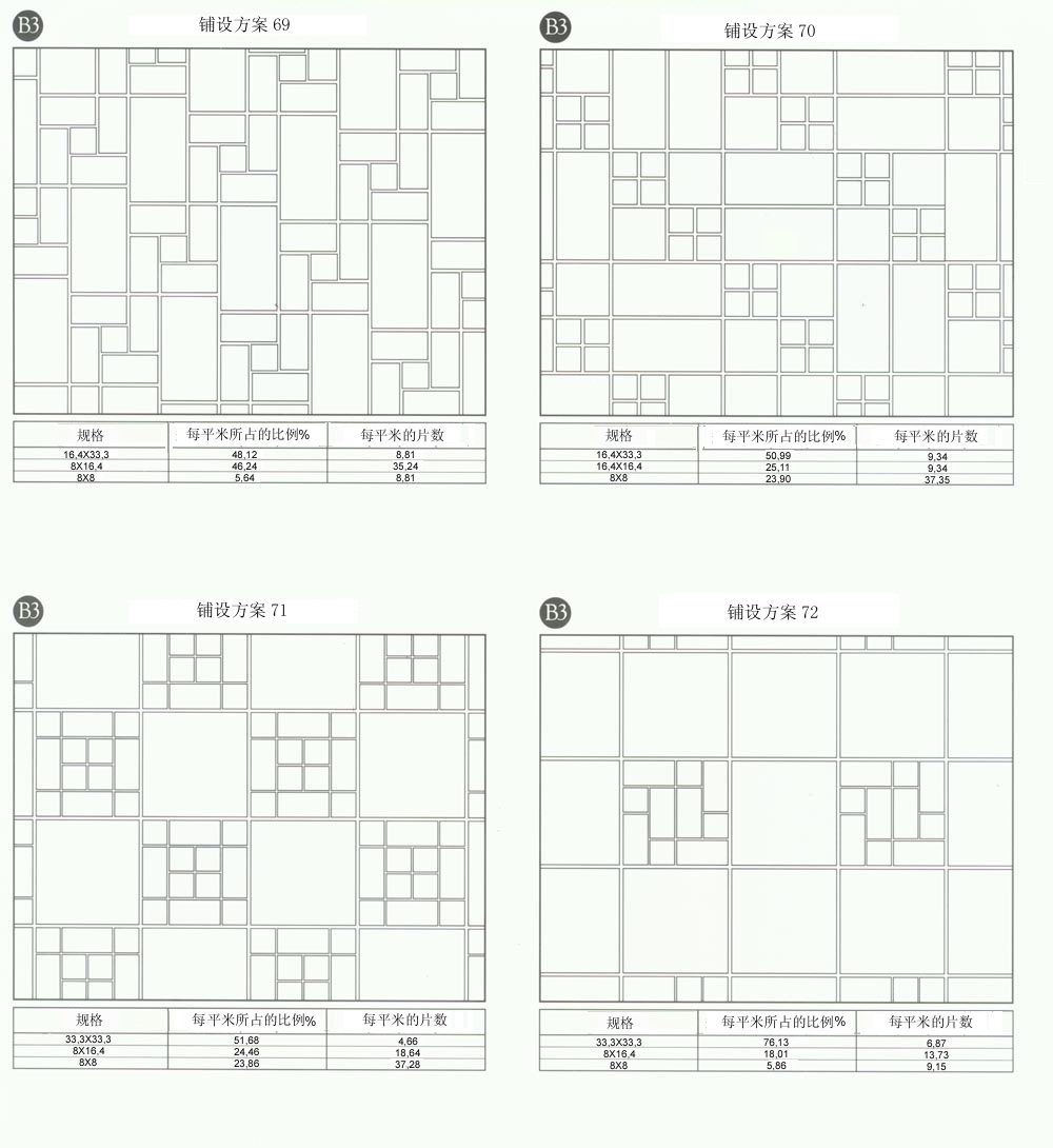 香蕉APP直播陶设计师常用80种瓷砖铺设方案