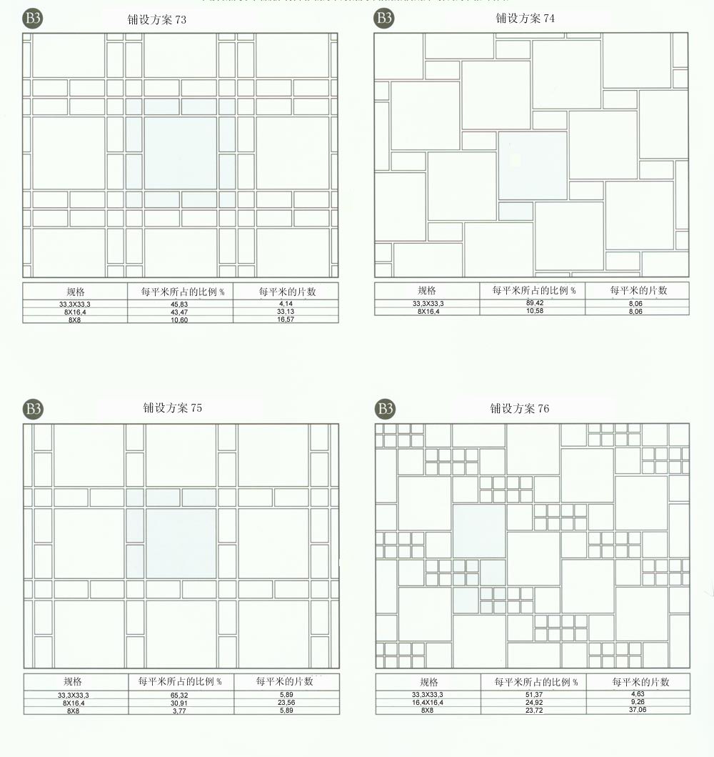 香蕉APP直播陶设计师常用80种瓷砖铺设方案