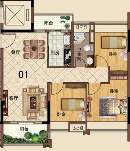 香蕉APP直播陶瓷砖应用效果：大沥碧桂园·华府01户型日韩大香蕉黄色视频效果鉴赏