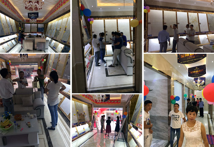 陶瓷一线香蕉APP视频污版在线香蕉APP直播陶瓷砖都昌店周年庆签单不断，捷报来袭